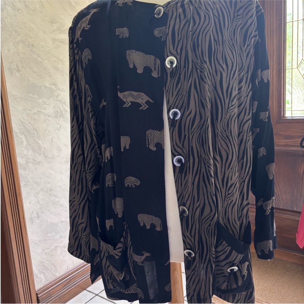Chicos Animal Print Women's Jacket